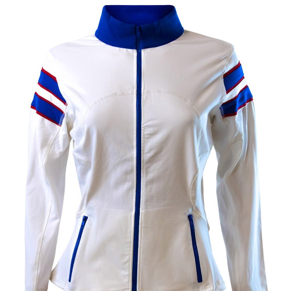 Buffalo Bills Full Zip Athletic Yoga Jacket - Brand New! - 50% Off MSRP